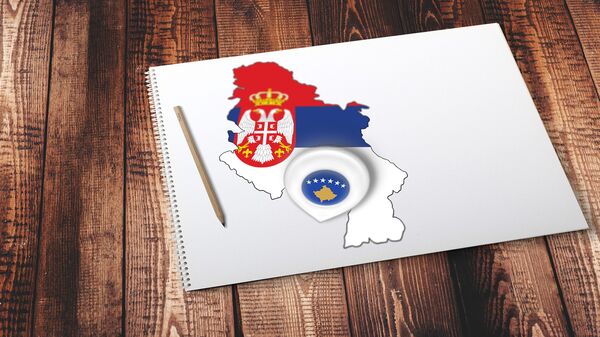 Косово и Србија - илустрација - Sputnik Србија