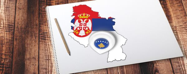 Kosovo i Srbija - ilustracija Kosovo i Srbija - ilustracija - Sputnik Srbija
