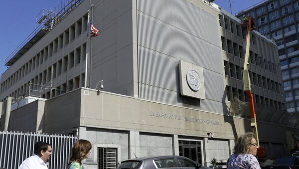 Зграда конзулата САД у Јерусалиму - Sputnik Србија