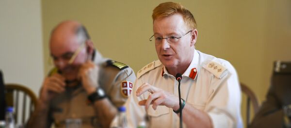 General Sajmon Ficgibon, vojni ataše Velike Britanije u Republici Srbiji - Sputnik Srbija