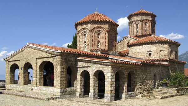Crkva Sv. Nauma, Ohrid. - Sputnik Srbija
