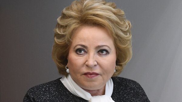 Predsedavajuća Saveta Federacije Rusije Valentina Matvijenko  - Sputnik Srbija