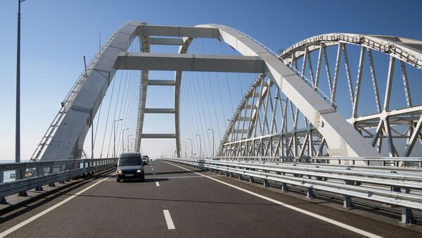 Drumski deo Krimskog mosta - Sputnik Srbija