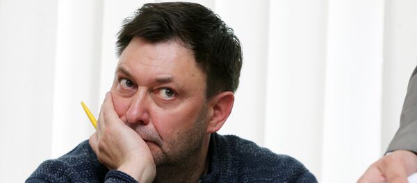 Новинар Кирил Вишински на саслушању пред судом у Херсону - Sputnik Србија