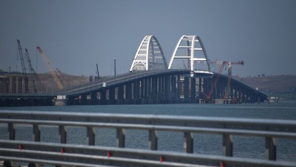 Otvaranje drumskog dela Krimskog mosta - Sputnik Srbija