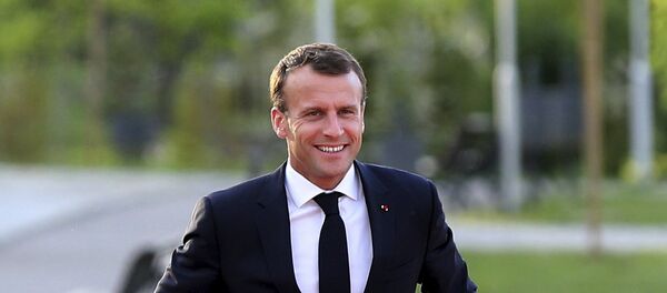 Predsednik Francuske Emanuel Makron na samitu država EU i Zapadnog Balkana u Sofiji - Sputnik Srbija