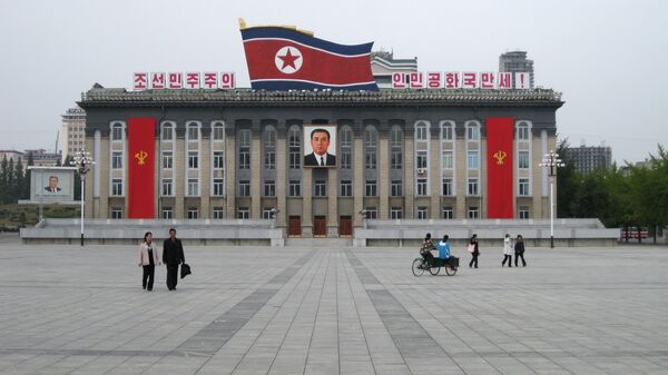 Centralni trg Kim Il Sunga u Pjongjangu - Sputnik Srbija