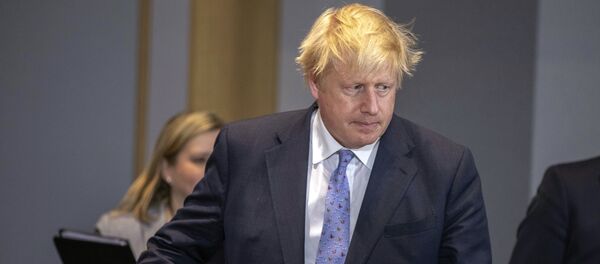 Британски министар спољних послова Борис Џонсон Британски министар спољних послова Борис Џонсон - Sputnik Србија