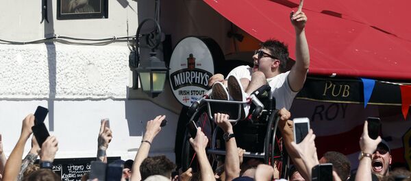 Навијачи Енглеске репрезентације Навијачи Енглеске репрезентације - Sputnik Србија