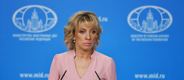 Portparol Ministarstva spoljnih poslova Rusije Marija Zaharova Portparol Ministarstva spoljnih poslova Rusije Marija Zaharova - Sputnik Srbija
