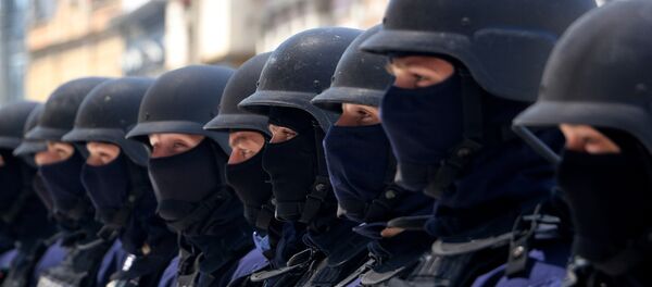 Припадници Жандармерије - Sputnik Србија