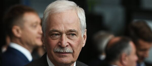 Представник Русије у контакт-групи за Донбас Борис Гризлов - Sputnik Србија