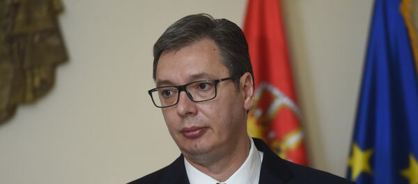 Predsednik Srbije Aleksandar Vučić Predsednik Srbije Aleksandar Vučić - Sputnik Srbija
