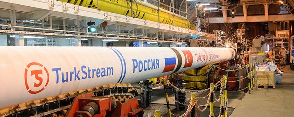 Изградња гасовода Турски ток Изградња гасовода Турски ток - Sputnik Србија