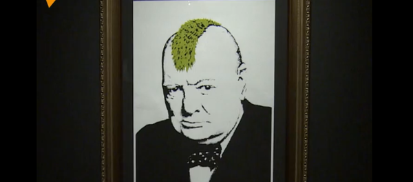 Бенксијева изложба у Москви Бенксијева изложба у Москви - Sputnik Србија