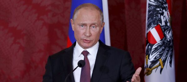 Predsednik Rusije Vladimir Putin u poseti Austriji - Sputnik Srbija