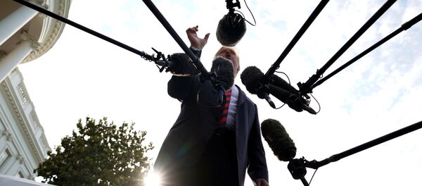 Доналд Трамп на конференцији за медије - Sputnik Србија