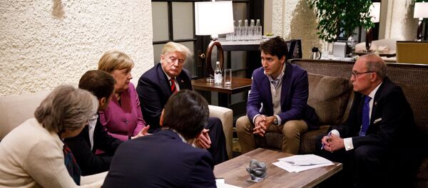 Лидери земаља Г7 на самиту у Квебеку - Sputnik Србија