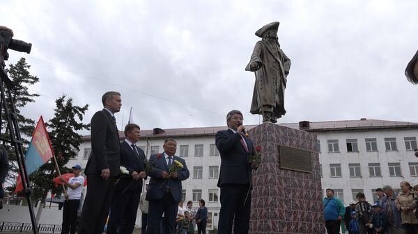 Otkriven spomenik Savi Vladislaviću u Kjahti Otkriven spomenik Savi Vladislaviću u Kjahti - Sputnik Srbija