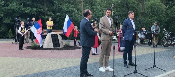 Glumac Miloš Biković otvara Trg rusko-srpskog prijateljstva u Svetlogorsku - Sputnik Srbija