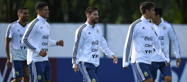 Трениг фудбалера Аргентине - Sputnik Србија