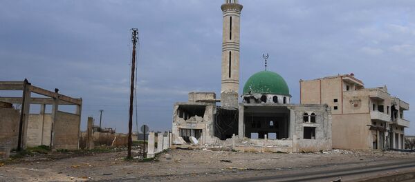 Уништена џамија у предграђу сиријског града Хама - Sputnik Србија