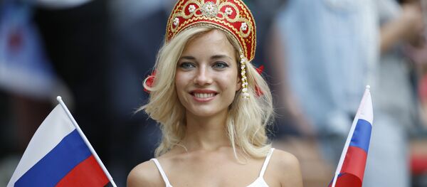 Руска навијачица - Sputnik Србија