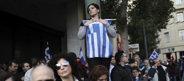 Protest u Grčkoj zbog pregovora o imenu Makedonije - Sputnik Srbija