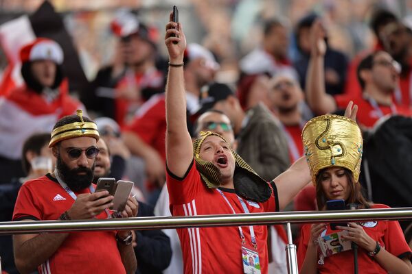 Навијачи „фараона“ на мечу против Уругваја - Sputnik Србија