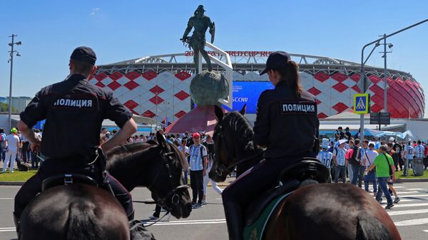 Атмосфера у Москви пред окршај Аргентине и Исланда Атмосфера у Москви пред окршај Аргентине и Исланда - Sputnik Србија