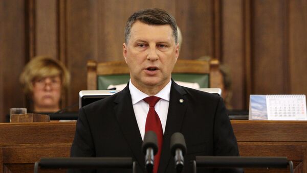 Letonski predsednik Rajmond Vejonis - Sputnik Srbija