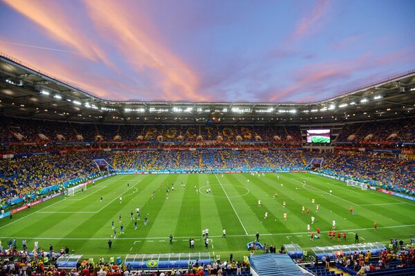 Очекујући меч Бразил  Швајцарска - Sputnik Србија