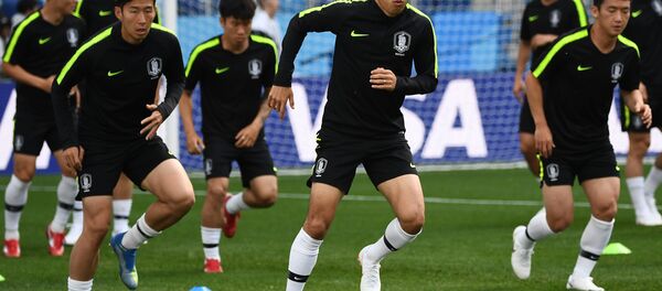 Трениг репрезентативаца Јужне Кореје - Sputnik Србија