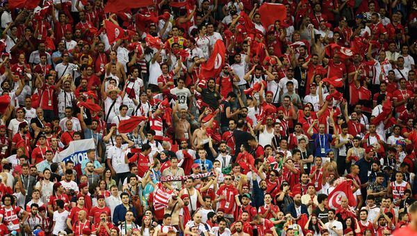 Navijači Tunisa na meču protiv Engleske - Sputnik Srbija