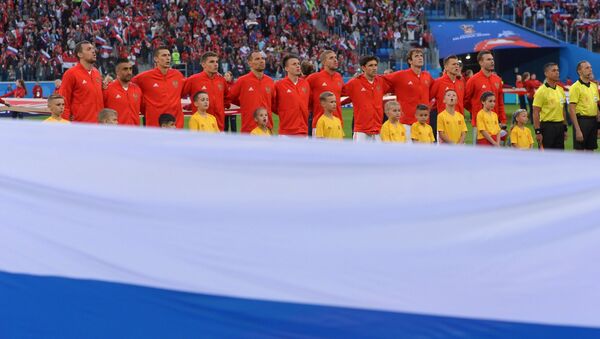 Ekipa Rusije i ruska zastava - Sputnik Srbija