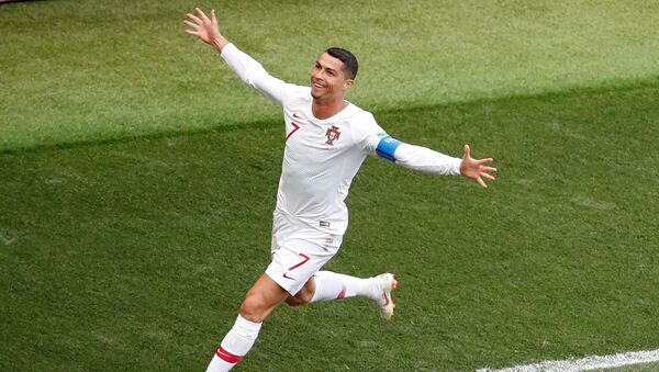 Ronaldo slavi gol - Sputnik Srbija