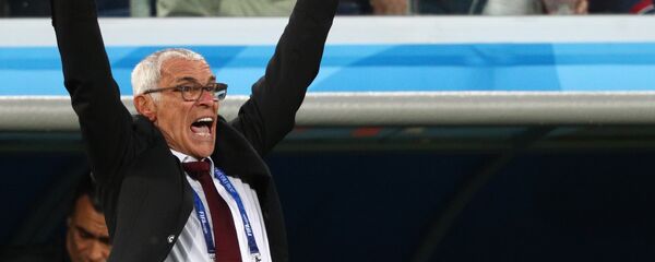 Ektor Kuper na utakmici protiv Rusije - Sputnik Srbija