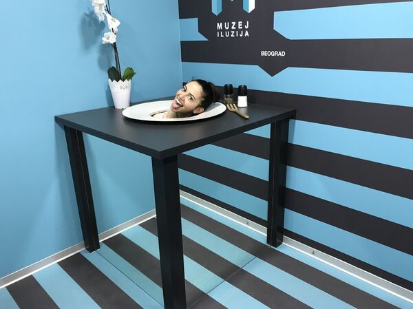 Музеј илузија у Београду - Sputnik Србија