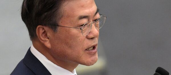 Председник Јужне Кореје Мун Џае Ин - Sputnik Србија