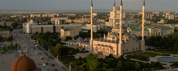 Џамија Срце Чеченије у Грозном Џамија Срце Чеченије у Грозном - Sputnik Србија