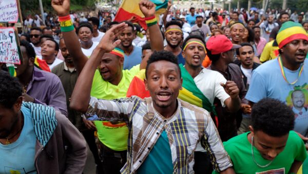 Митинг у Етиопији - Sputnik Србија