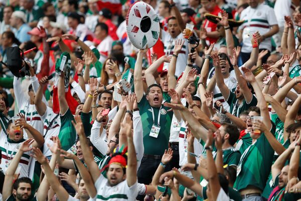 Radovanje Meksikanaca nakon pobede nad Južnom Korejom - Sputnik Srbija