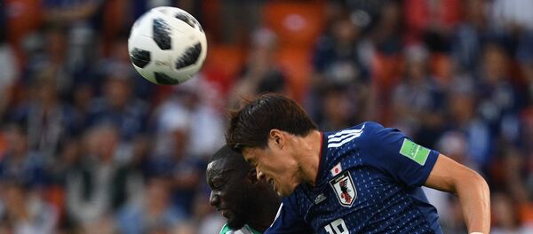 Detalj sa meča Japan - Senegal Detalj sa meča Japan - Senegal - Sputnik Srbija
