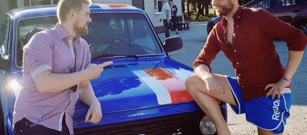 Навијачи Исланда испред Ниве - Sputnik Србија