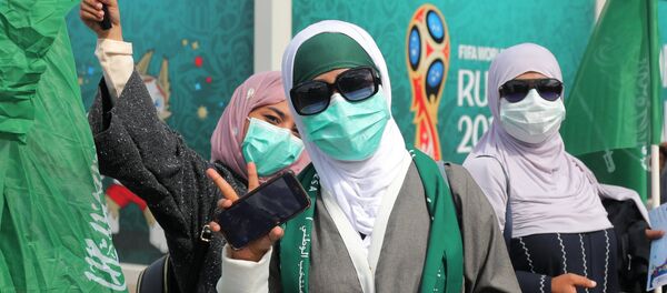 Навијачице Саудијске Арабије - Sputnik Србија