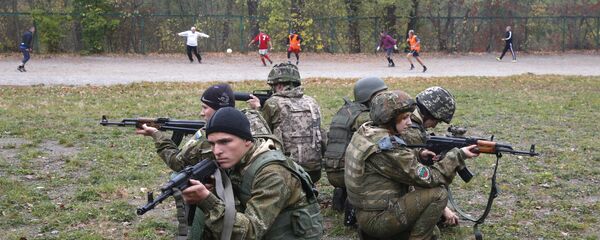 Vojne vežbe ukrajinske vojske - Sputnik Srbija