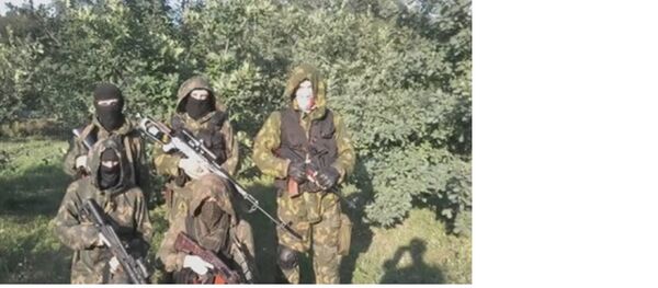 Izviđačka grupa bataljona „Azov“, Donjecka oblast. - Sputnik Srbija