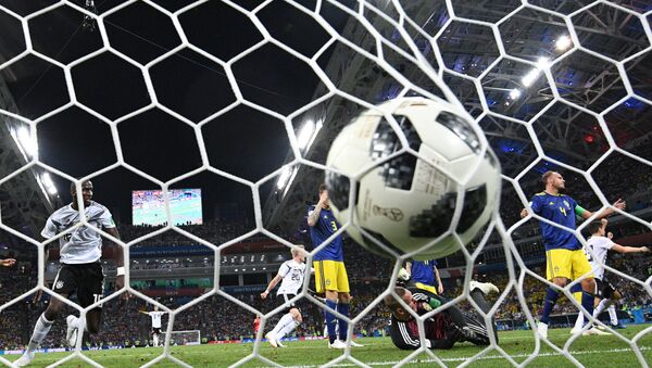 Гол на утакмици Немачка-Шведска на Светском првенству у фудбалу - Sputnik Србија