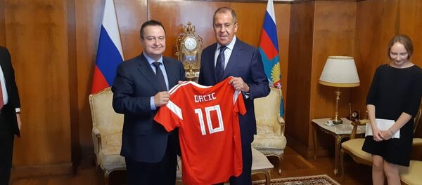 Сергеј лавров и Ивица Дачић Сергеј лавров и Ивица Дачић - Sputnik Србија