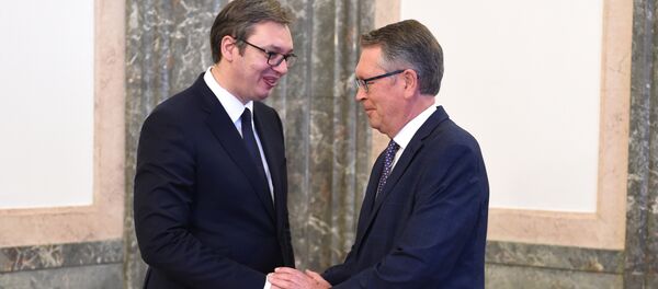 Александар Вучић и Александар Чепурин - Sputnik Србија